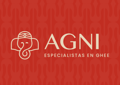 Branding y web para AGNI Ghee