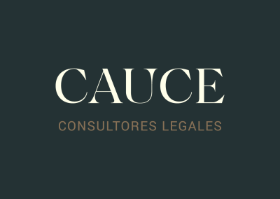 Naming, branding y web para Cauce Consultores Legales