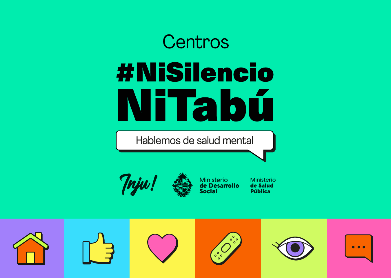 Ambientación para Centros #NiSilencioNiTabú | INJU – UNICEF Uruguay