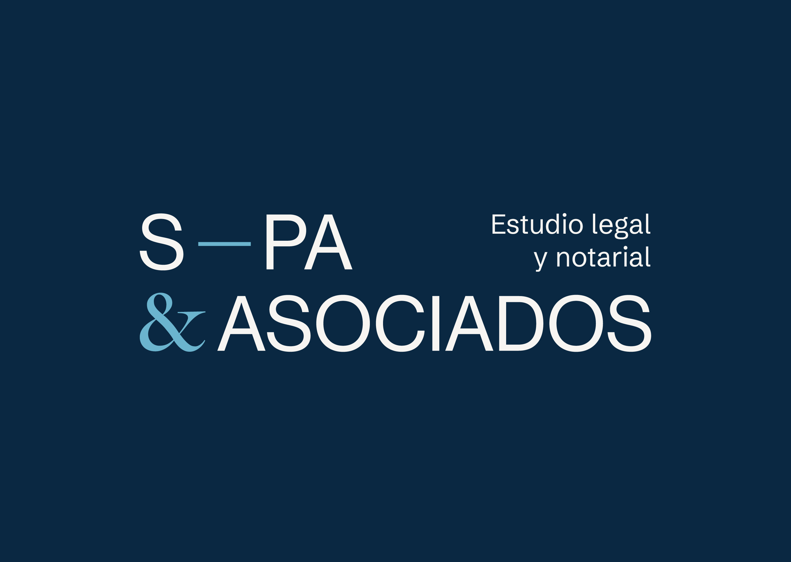 Branding y web para S-PA & Asociados
